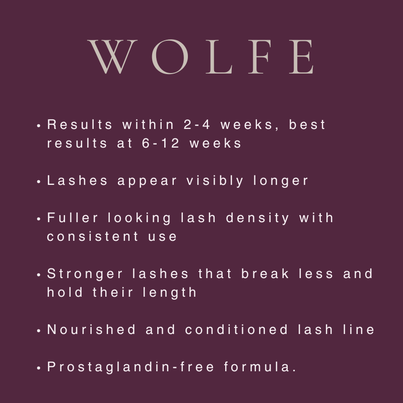 Wolfe Peptide Lash Serum