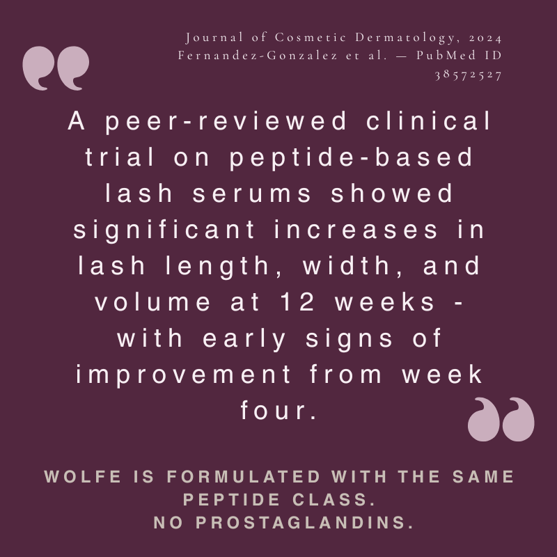 Wolfe Peptide Lash Serum