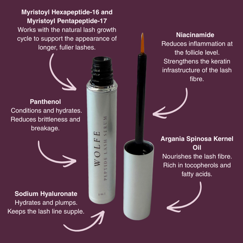 Wolfe Peptide Lash Serum